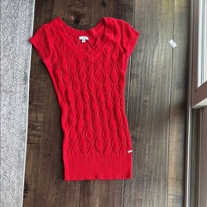 Guess Women's Red Sweater